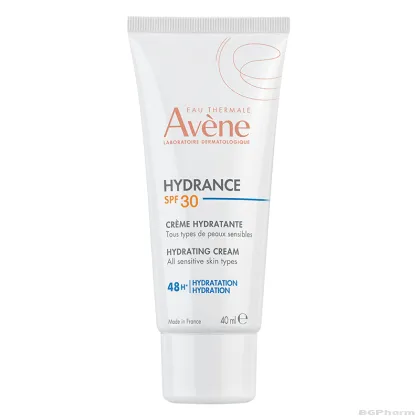 Авен ХИДРАНС SPF30 UV Хидратиращ крем със слънцезащитен фактор 40 мл | Hydrance UV Avene