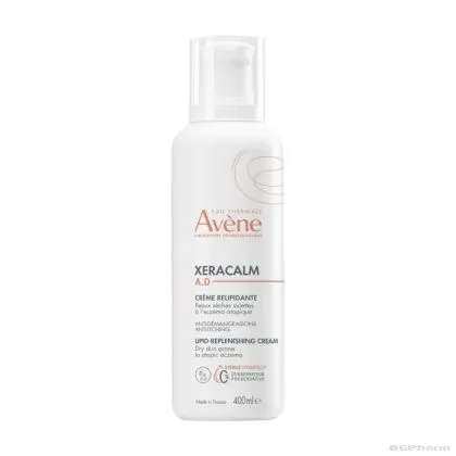 Авен КСЕРАКАЛМ АД Репителизиращ подхранващ крем 400 мл | Xeracalm AD Avene