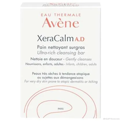 Авен КСЕРАКАЛМ АД Свръхобогатен сапун 100 гр | Xeracalm AD Avene