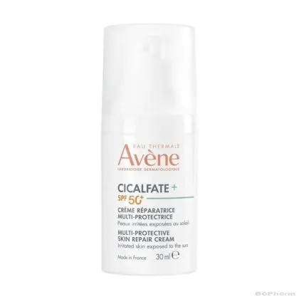 Авен ЦИКАЛФАТ + Мулти защитен възстановяващ крем с фактор SPF50+ 30 мл | Cicalfate + Avene
