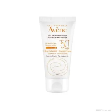 Авен СЪН SPF50+ Минерален слънцезащитен крем за лице 50 мл | Avene Sun Mineral