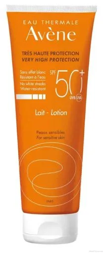 Авен СЪН SPF50+ Слънцезащитно мляко за лице и тяло 250 мл | Avene Sun