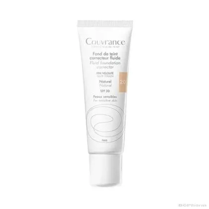 Авен КУВРАНС Фон дьо тен течен коректор SPF20 30 мл | Avene Couvrance