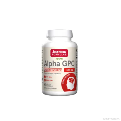 Алфа GPC 300 мг х 60 капсули ДЖАРОУ | Jarrow Formulas Alpha GPC
