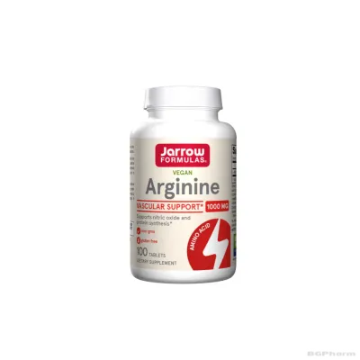 Аргинин 1000 мг х 100 таблетки ДЖАРОУ | Jarrow Formulas Arginine
