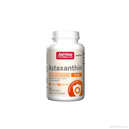 Астаксантин 12 мг х 30 капсули ДЖАРОУ | Jarrow Formulas Astaxanthin