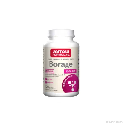 Масло от Пореч 1200 мг х 120 капсули ДЖАРОУ | Jarrow Formulas Borage Oil