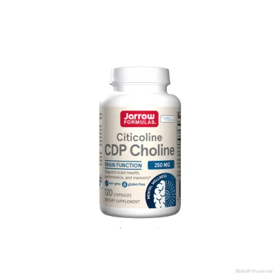 Цитиколин 250 мг х 120 капсули ДЖАРОУ | Jarrow Formulas Citicoline CDP Choline