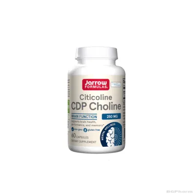 Цитиколин 250 мг х 60 капсули ДЖАРОУ | Jarrow Formulas Citicoline CDP Choline