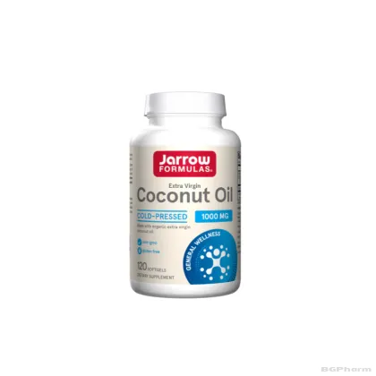 Кокосово масло 1200 мг х 60 капсули ДЖАРОУ | Jarrow Formulas Coconut Oil Extra Virgin