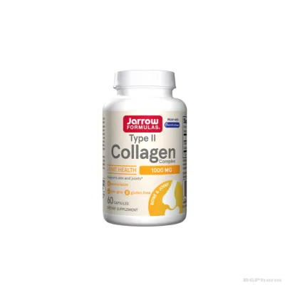Колаген Тип 2 500 мг х 60 капсули ДЖАРОУ | Jarrow Formulas Collagen Complex Type II