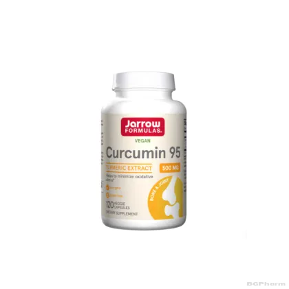 Куркумин 500 мг х 120 капсули ДЖАРОУ | Jarrow Formulas Curcumin 95