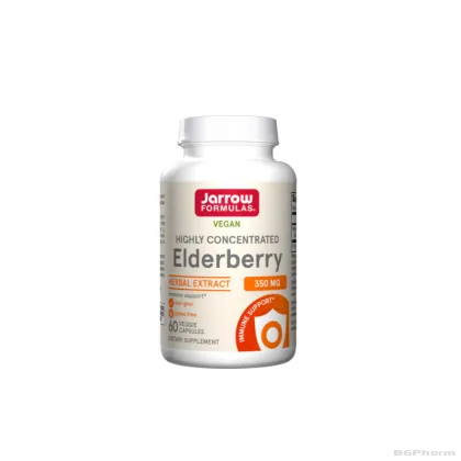 Бъз екстракт 350 мг х 60 капсули ДЖАРОУ | Jarrow Formulas Elderberry 15:1 Extract