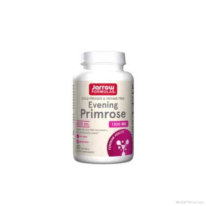 Вечерна иглика масло 1300 мг х 60 капсули ДЖАРОУ | Jarrow Formulas Evening Primrose