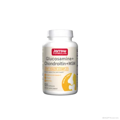 Глюкозамин, Хондроитин + МСМ х 120 капсули ДЖАРОУ | Jarrow Formulas Glucosamine Chondroitin MSM
