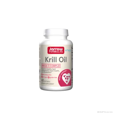 Масло от крил 1200 мг х 60 капсули ДЖАРОУ | Jarrow Formulas Krill Oil