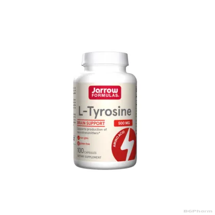 Тирозин 500 мг х 100 капсули ДЖАРОУ | Jarrow Formulas L-Tyrosine