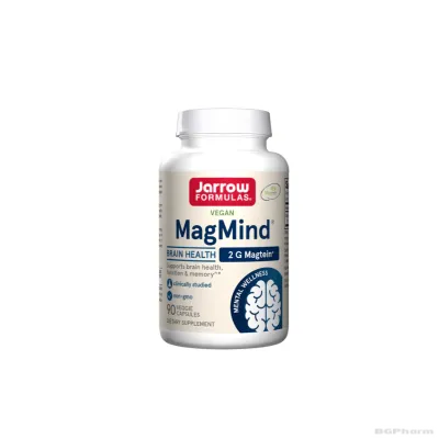 МАГМАЙНД Магнезиев Л-Треонат за мозъка х 90 капсули ДЖАРОУ | Jarrow Formulas MagMind