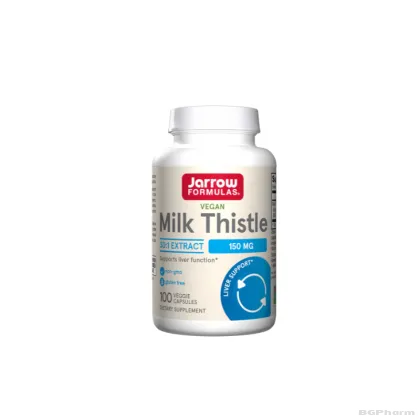 Бял трън екстракт 150 мг х 100 капсули ДЖАРОУ | Jarrow Formulas Milk Thistle Silymarin 150mg (30:1 Exract) -