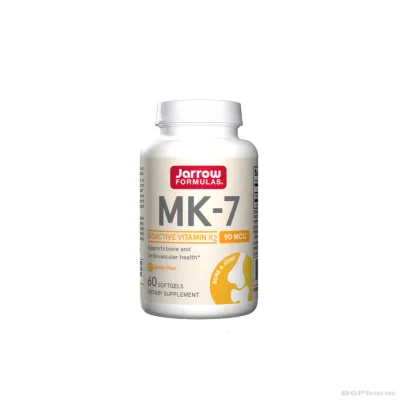 Витамин К2 МК7 90 мкг х 60 капсули ДЖАРОУ | Jarrow Formulas MK7 (K2)