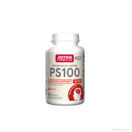 Фосфатидилсерин 100 мг х 60 капсули ДЖАРОУ | Jarrow Formulas PS Phosphatidylserine