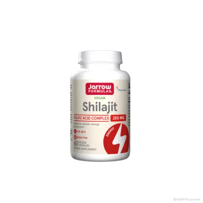 Шилажит Мумийо екстракт 250 мг х 60 капсули ДЖАРОУ | Jarrow Formulas Shilajit Fulvic Acid Complex