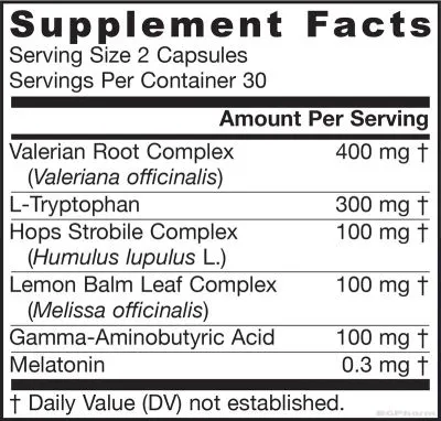 СЛИЙП ОПТИМАЙЗЕР Формула за сън х 60 капсули ДЖАРОУ | Jarrow Formulas Sleep Optimizer