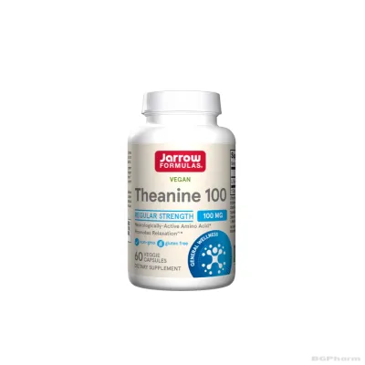 Теанин 100 мг х 60 капсули ДЖАРОУ | Jarrow Formulas Theanine