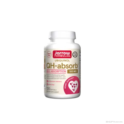 Коензим Q10 Убиквинол 100 мг х 120 капсули | Jarrow Formulas Ubiquinol QH-absorb®