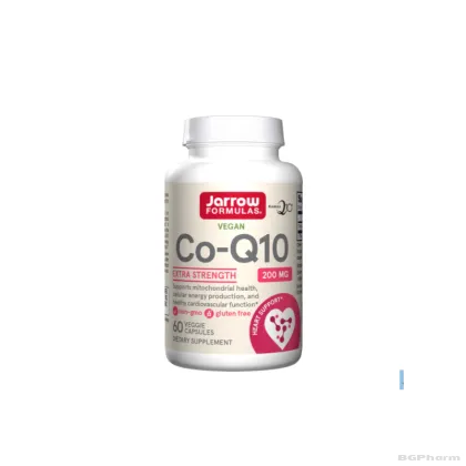 Коензим Q10 УБИКВИНОН 200 мг х 60 капсули ДЖАРОУ | Jarrow Formulas Coenzyme Q10 Ubiquinone