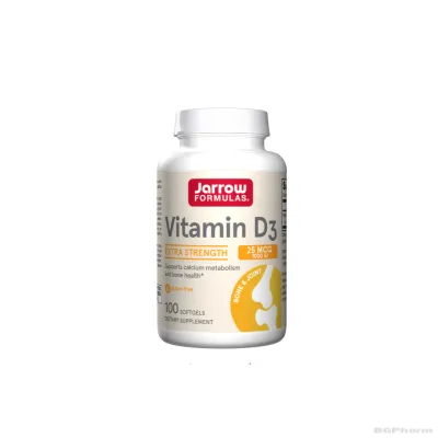 Витамин Д3 1000IU х 100 капсули ДЖАРОУ | Jarrow Formulas Vitamin D4