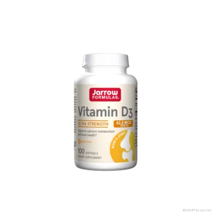 Витамин Д3 2500IU х 100 капсули ДЖАРОУ | Jarrow Formulas Vitamin D5