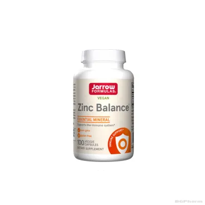 Цинк баланс 15 мг х 100 капсули ДЖАРОУ | Jarrow Formulas Zinc Balance® L-Methionine Sulfate