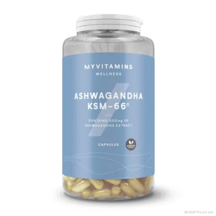 Ашваганда екстракт KSM-66 500 мг х 90 капсули МАЙПРОТЕИН | Myprotein Ashwagandha