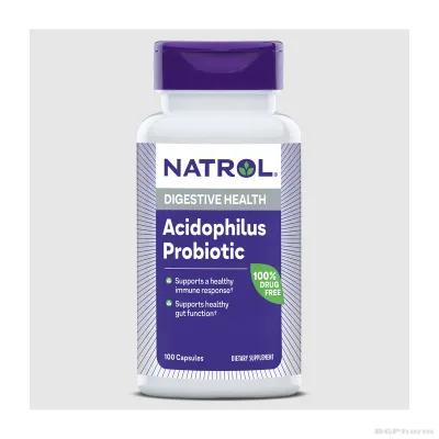 Натрол Пробиотик АЦИДОФИЛУС 100мг х 150 капсули | Natrol Acidophilus Probiotic