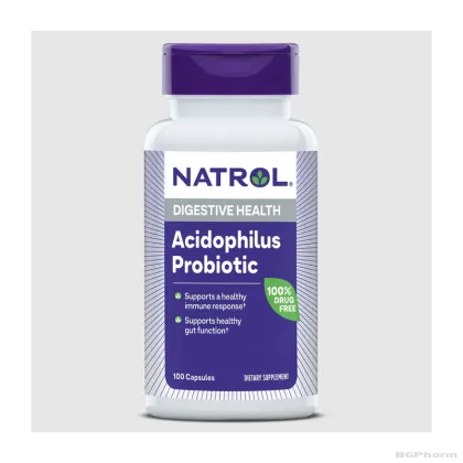 Натрол Пробиотик АЦИДОФИЛУС 100мг х 100 капсули | Natrol Acidophilus Probiotic