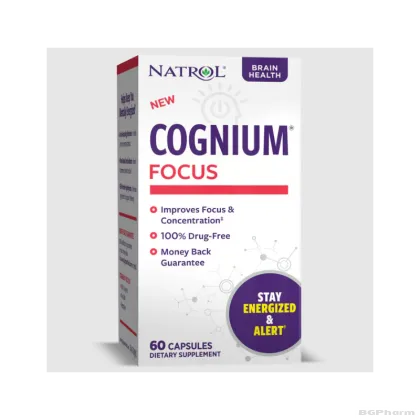 Натрол КОГНИУМ ФОКУС За памет и концентрация х 60 капсули | Natrol Cognium Focus