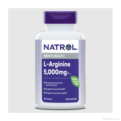 Натрол Аргинин 5000 мг х 90 таблетки | Natrol L-Arginine