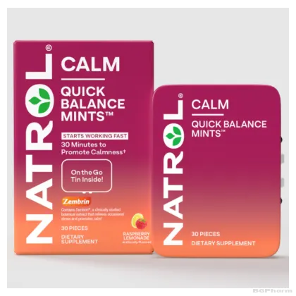Натрол Формула за успокоение х 30 дози | Natrol Quick Balance Mints Calm