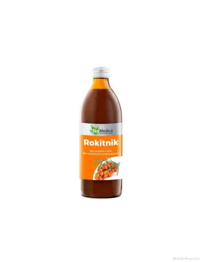 Сироп с морски зърнастец (облепиха, ракитник) х 500 мл EkaMedica | Sea-buckthorn