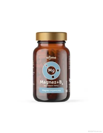 Магнезий + Витамин Б6 х 90 капсули EkaMedica | Magnesium + B6