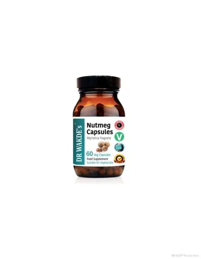 Индийско орехче 470 мг Аюрведа х 60 капсули DR WAKDE’s | Nutmeg Seed