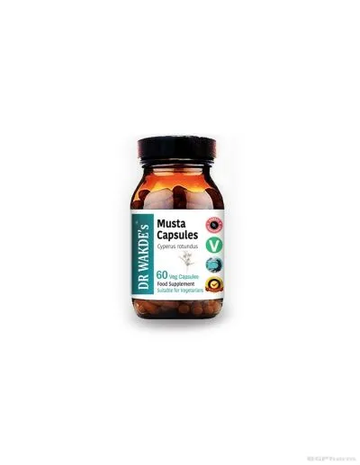 Муста Аюрведа 470 мг х 60 капсули DR WAKDE’s | Musta
