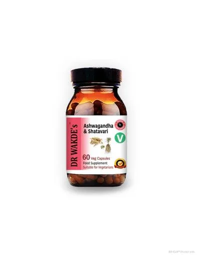Ашваганда и Шатавари (Аспарагус) екстракт х 60 капсули DR WAKDE's | Ashwagandha & Shatavari