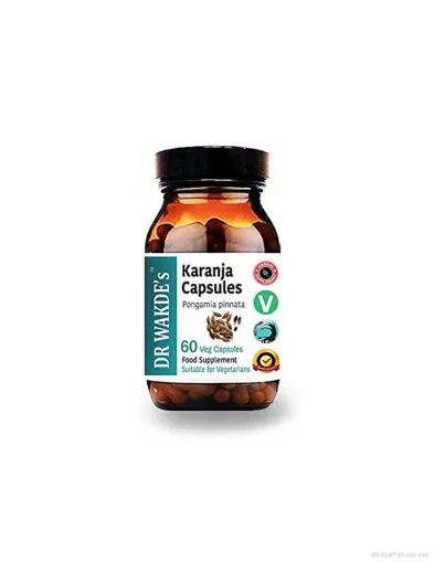 Каранджа при кожни проблеми, екземи, язви и акне х 60 капсули DR WAKDE's | Pongamia pinnata