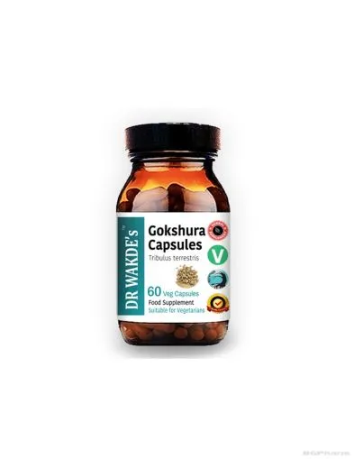 Гокшура (Tрибулус, бабини зъби) екстракт х 60 капсули DR WAKDE's | Gokshura, Tribulus Terrestris