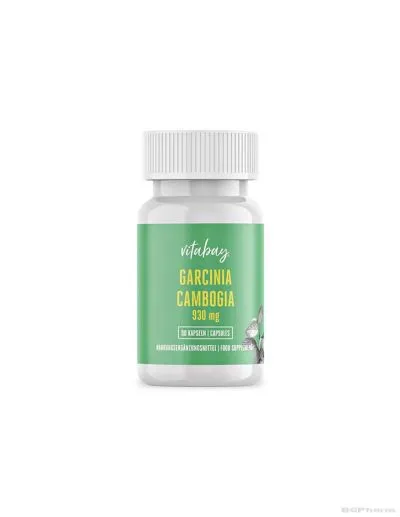 Гарциния камбоджа екстракт х 90 капсули Vitabay | Garcinia Cambogia Extract