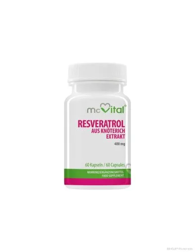Ресвератрол екстракт (японска фалопия) х 60 капсули Vitabay | McVital Resveratrol