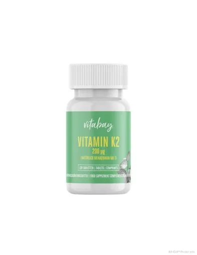 Витамин К2 200 мкг х 120 таблетки Vitabay | Vitamin K2