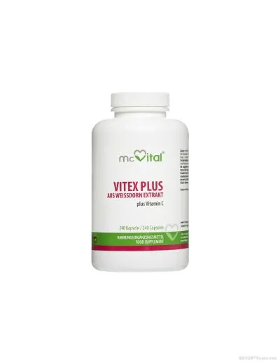 Глог екстракт + Витамин Ц х 240 капсули Vitabay | Hawthorn + Vitamin C